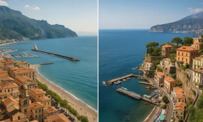 Salerno o Sorrento: dove conviene soggiornare per visitare la Costiera Amalfitana