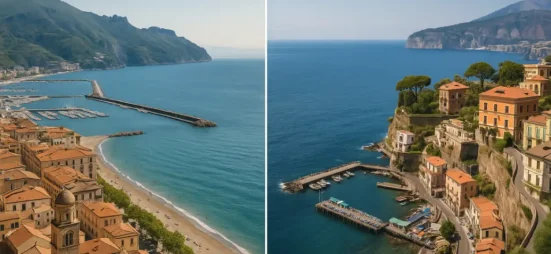 Salerno o Sorrento: dove conviene soggiornare per visitare la Costiera Amalfitana